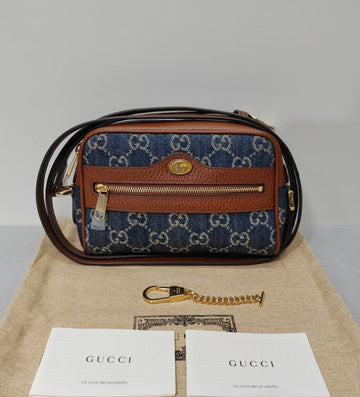 Gucci Supreme Camera Bag Mini Shoulder Crossbody Bag