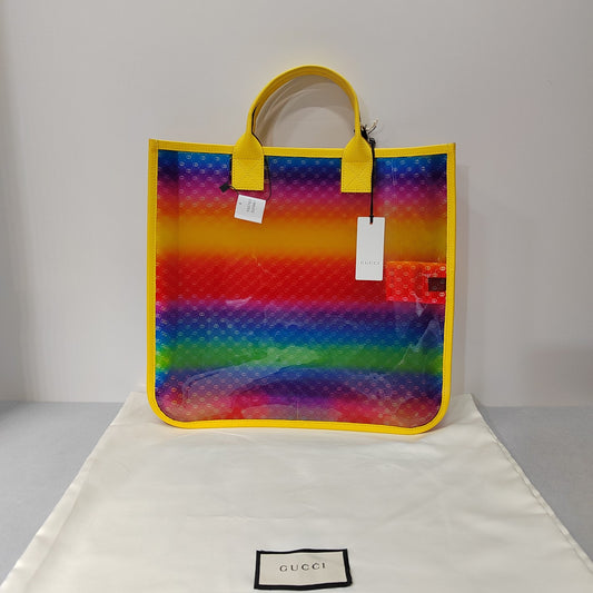 Gucci Rainbow Tote Bag Handbag