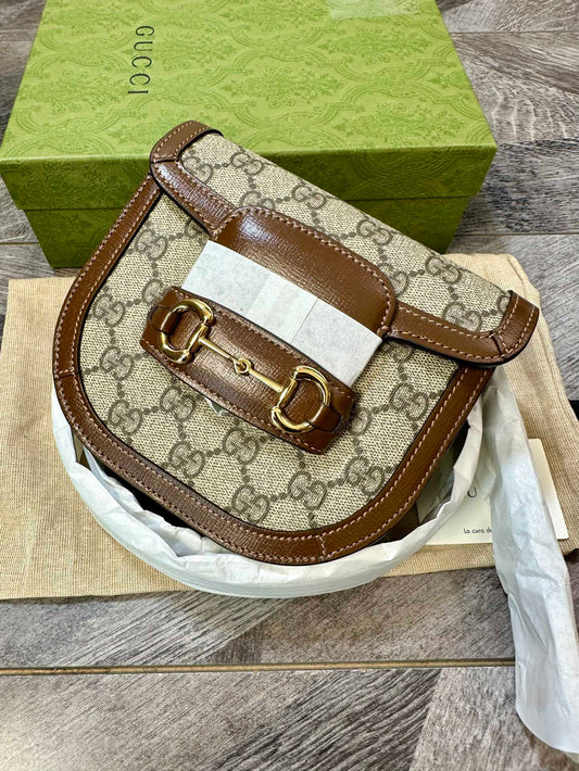 Gucci Horsebit 1955 Saddle Bag Chest Bag Waist Bag