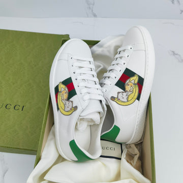 Gucci × Bananya Co branded Women's Banana Logo Low Top Shoes