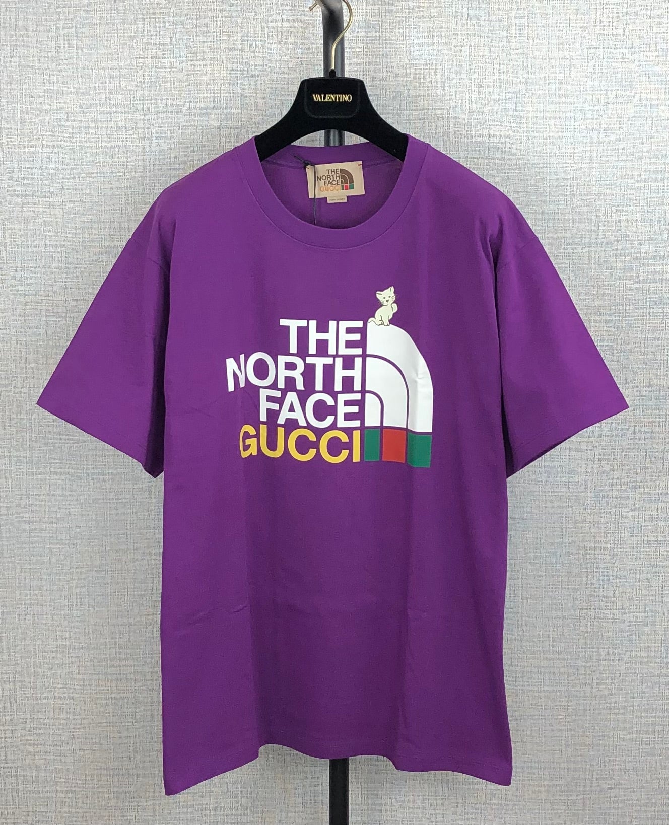 Gucci × The North Face Co branded Cat Logo Short Sleeves