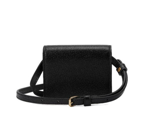 Gucci × Adidas  Horsebit Black Card Bag Shoulder Crossbody Bag