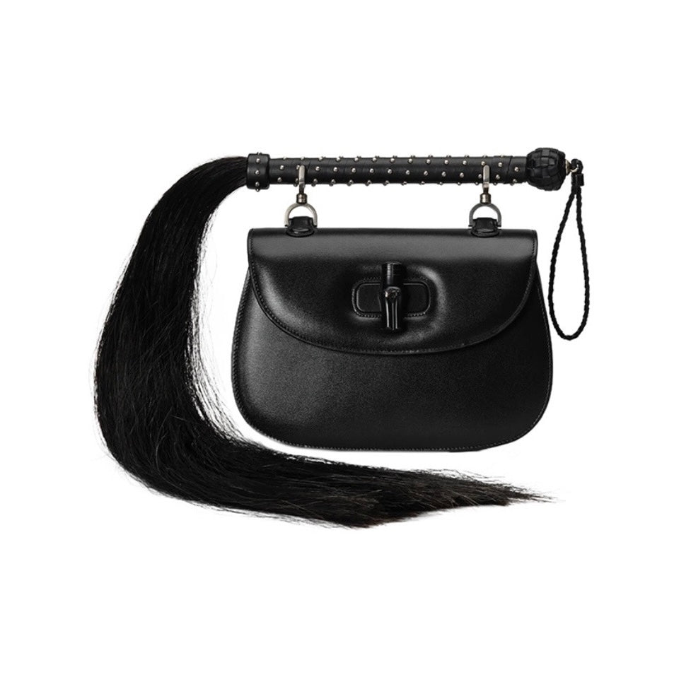 Gucci Riding Handle Shoulder Handbag