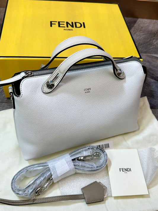 Fendi By The Way Medium Boston Bag Crossbody Handbag