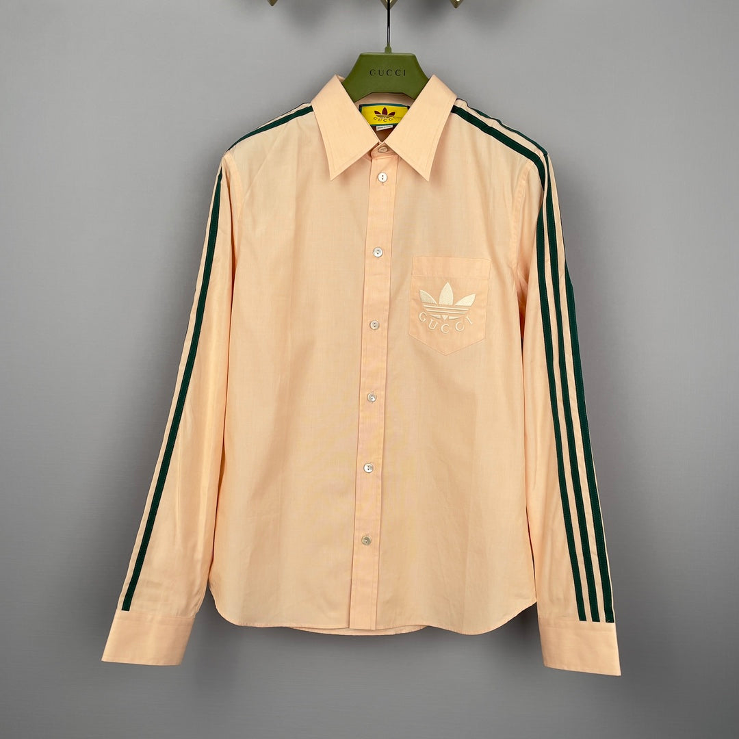 Gucci × Adidas Co branded Men's Shirt