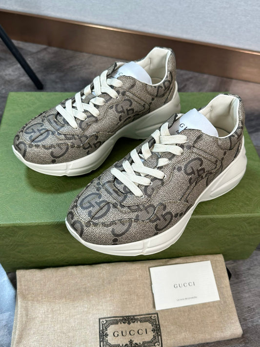 Gucci GG Printed Rhython Low Top Dad Shoes