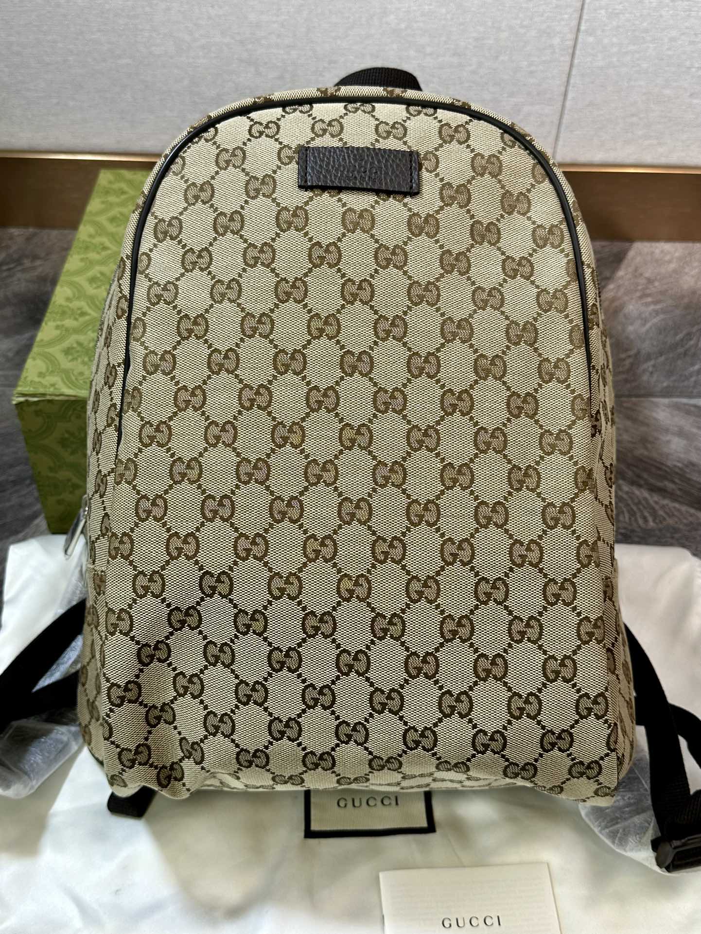 Gucci Supreme Logo Backpack