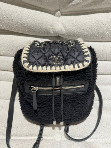 Chanel Teddy Chain Backpack