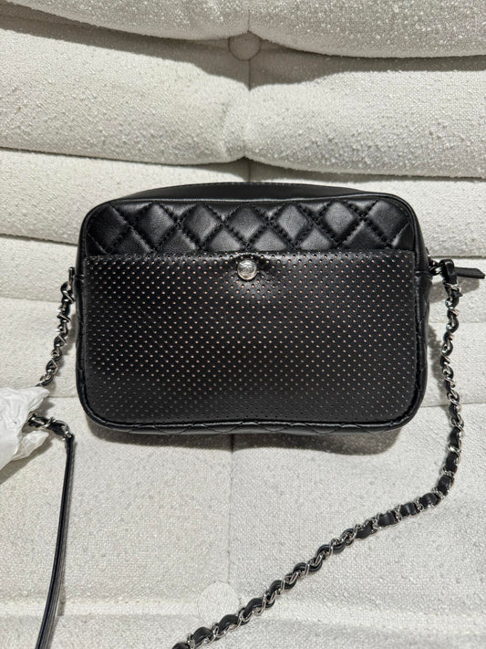 Chanel Black Camera Bag Shoulder Crossbody Bag