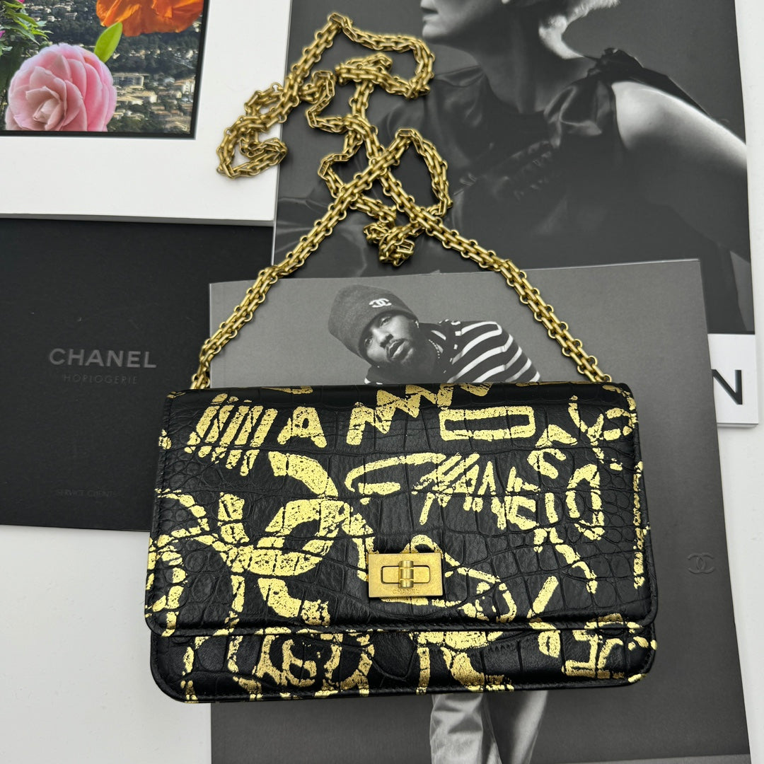 Chanel Mini Embossed Shoulder Bag Crossbody Bag