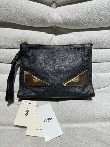 Fendi Black Monster Handbag