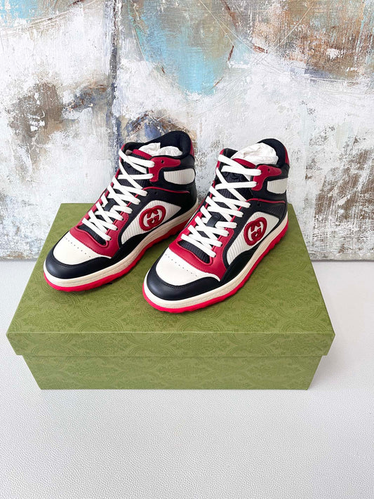 Gucci Mac GG High Top Casual Sports Shoes