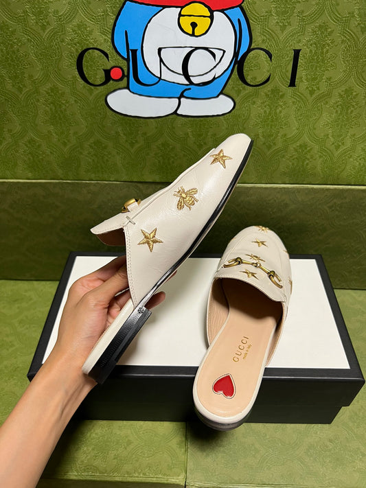 Gucci Prince town Little Bee Slippers