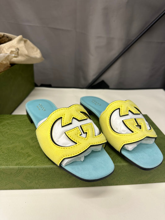 Gucci Color Block Women's Slippers