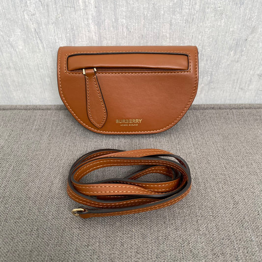 Burberry Mini Olympia Shoulder Bag Brown