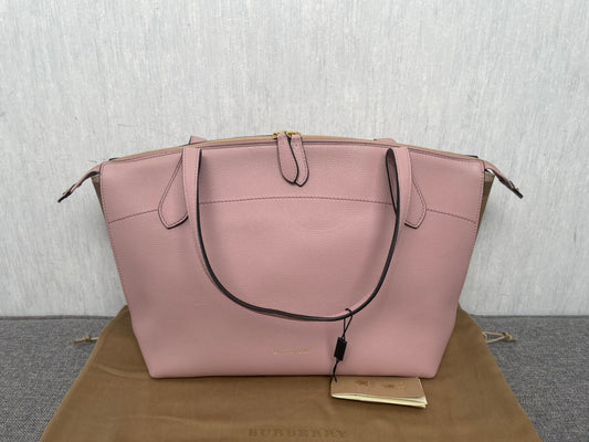 Burberry Tote Bag Shoulder Bag Pink