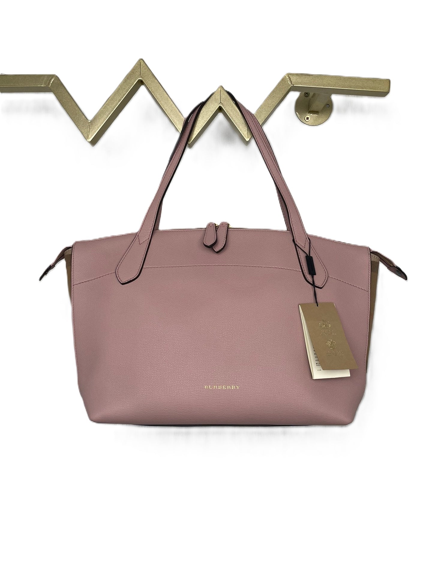 Burberry Tote Bag Shoulder Bag Pink