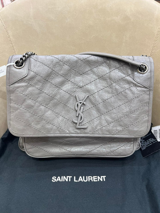 YSL Saint Laurent  Niki Leather Shoulder Bag