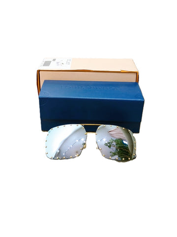 Louis Vuitton Sunglasses Gold Mirror Studs