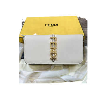 Fendi Graphie mini Shoulder Bag with built-in wallet