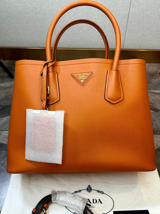 Prada Galleria Saffiano Tote leather Bag Medium Size