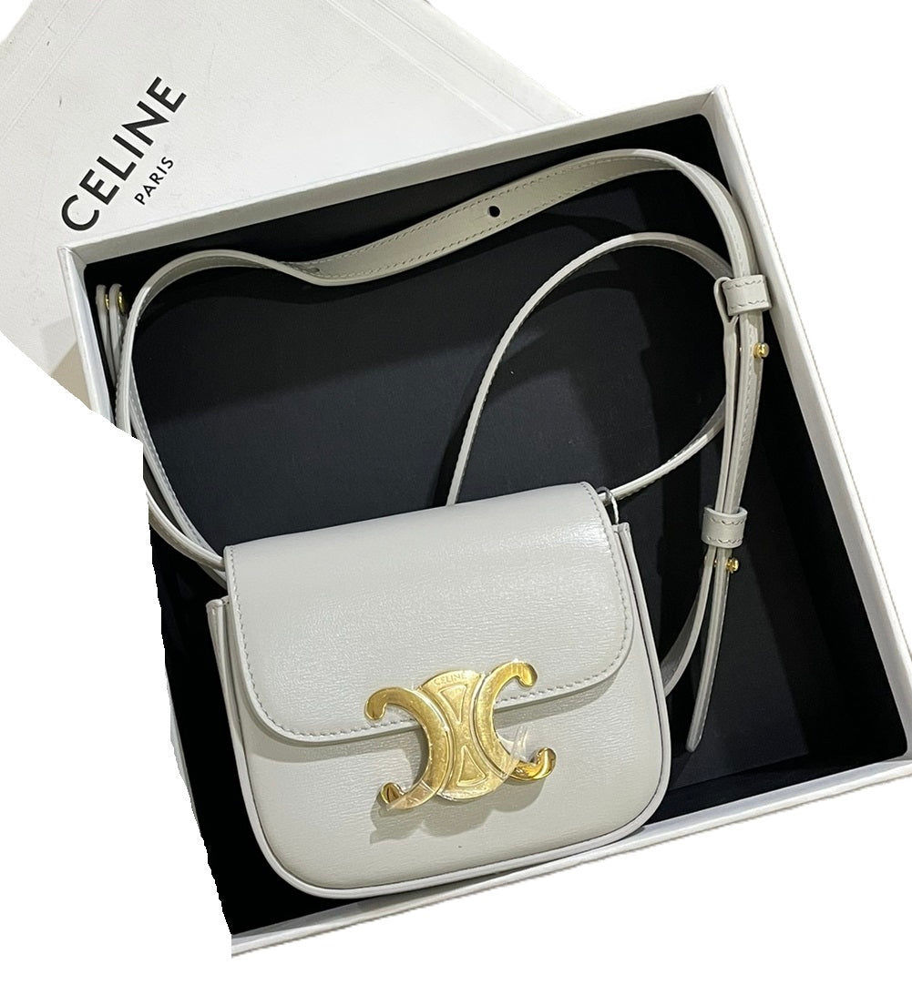 Celine Triomphe  Mini Handbag Small Shoulder Bag