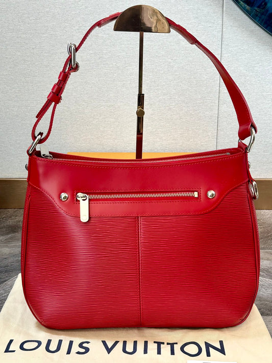 Louis Vuitton Epi Red Handle Bag 2Way