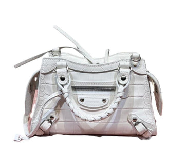 Balenciaga Neo Classic Mini Handbag Shoulder Bag White