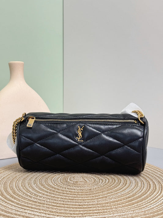 YSL Saint Laurent  Sade Mini Leather Shoulder Bag