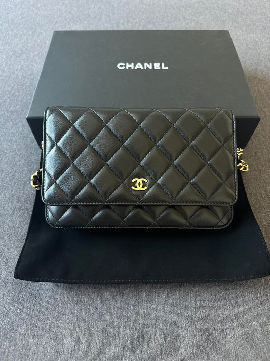 Chanel Black Handbag Chain Shoulder Bag