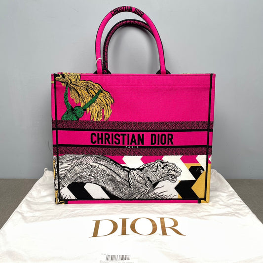 Dior Large Large Book Tote Pink