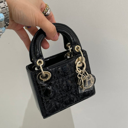 Dior Lady Dior Mini Handbag Shoulder Bag