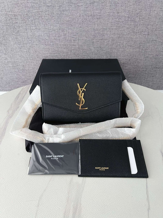 YSL Saint Laurent uptown Mini Envelope Shoulder Bag