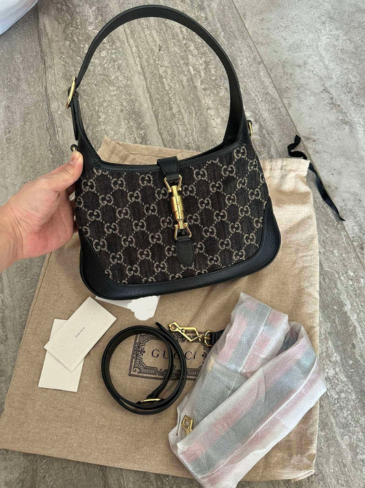 Gucci Jackie 1961 Small Shoulder Bag Black