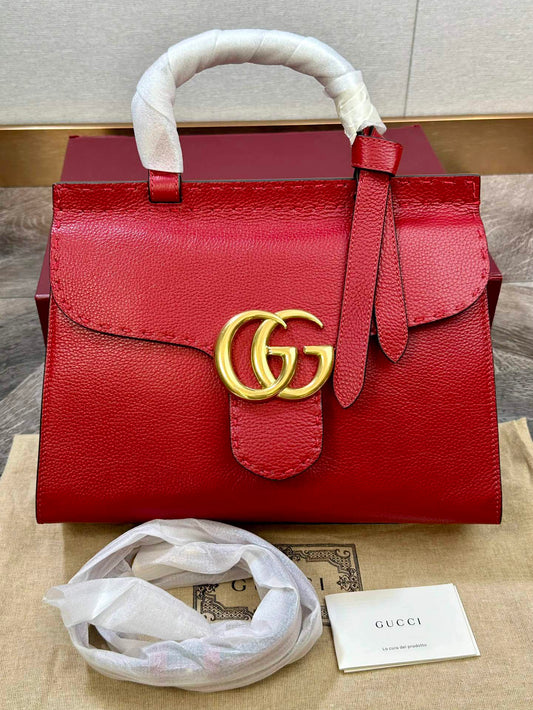 Gucci GG Marmont Red Handbag Shoulder Bag